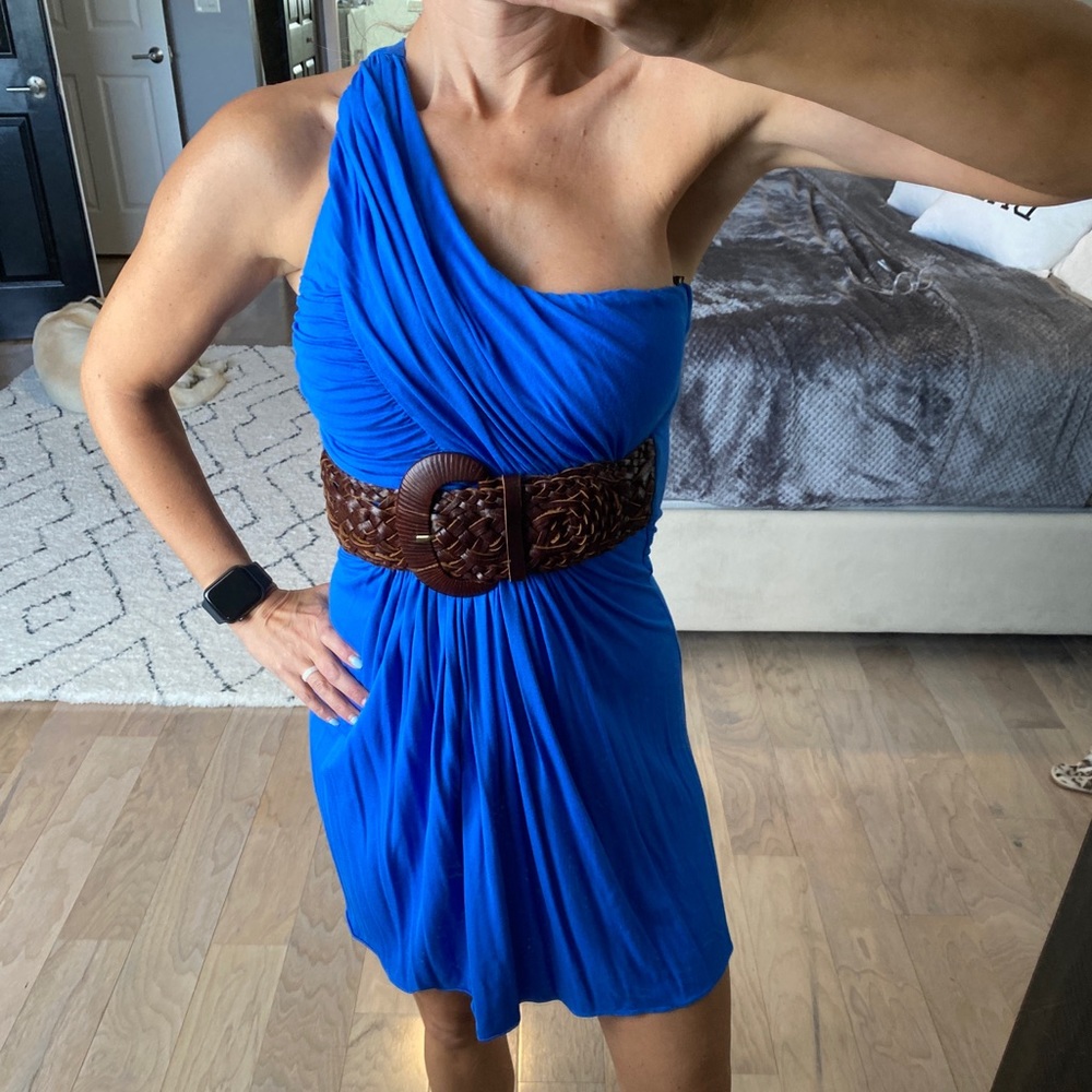 Sky belted dress Sz xs